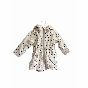 Polka Dot Hooded Jacket